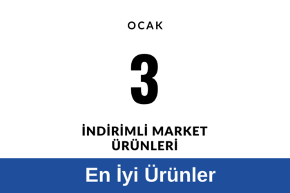 A101 Aktüel Ürünler 3 Ocak